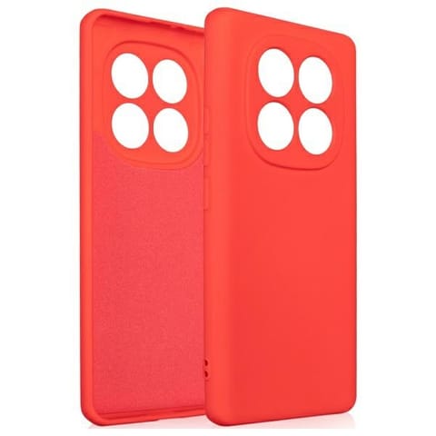 ⁨Beline Etui Silicone Xiaomi Redmi Note   14 Pro czerwony/red⁩ w sklepie Wasserman.eu