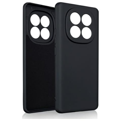 ⁨Beline Etui Silicone Xiaomi Redmi Note   14 Pro+ czarny/black⁩ w sklepie Wasserman.eu