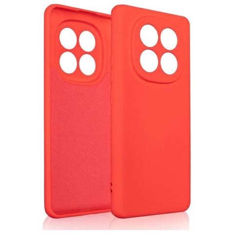 ⁨Beline Etui Silicone Xiaomi Redmi Note   14 Pro+ czerwony/red⁩ w sklepie Wasserman.eu