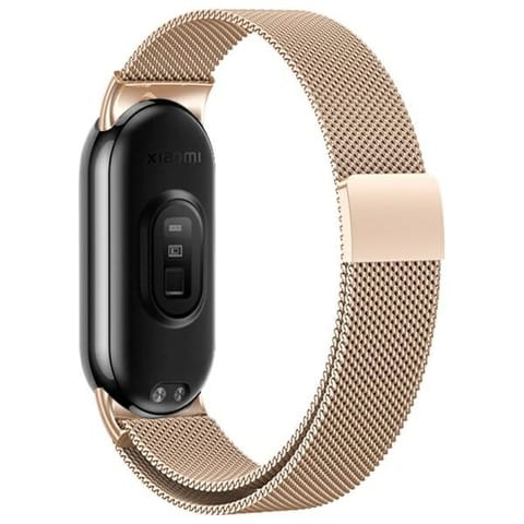 ⁨Beline pasek Mi Band 9/8 Magnetic        różowo-złoty/rosegold⁩ w sklepie Wasserman.eu