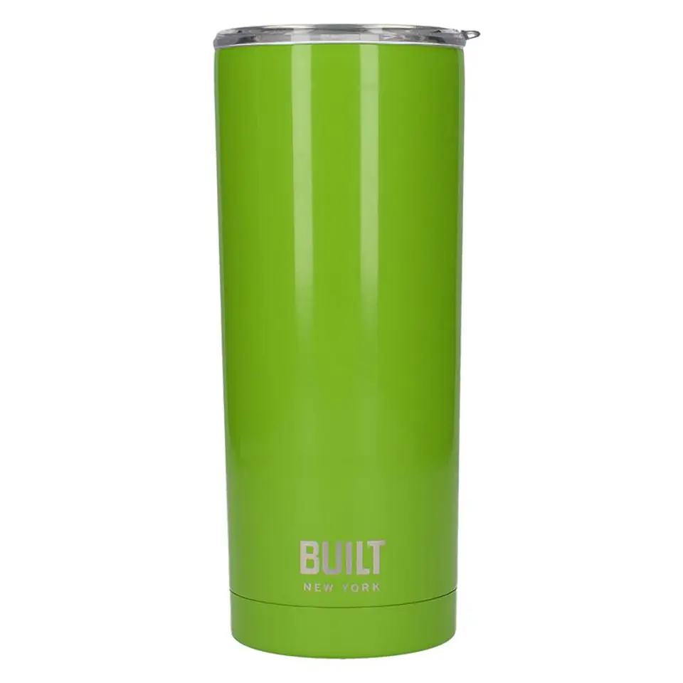 ⁨BUILT Vacuum Insulated Tumbler - Steel Thermal Cup with Vacuum Insulation 600 ml (Green)⁩ at Wasserman.eu