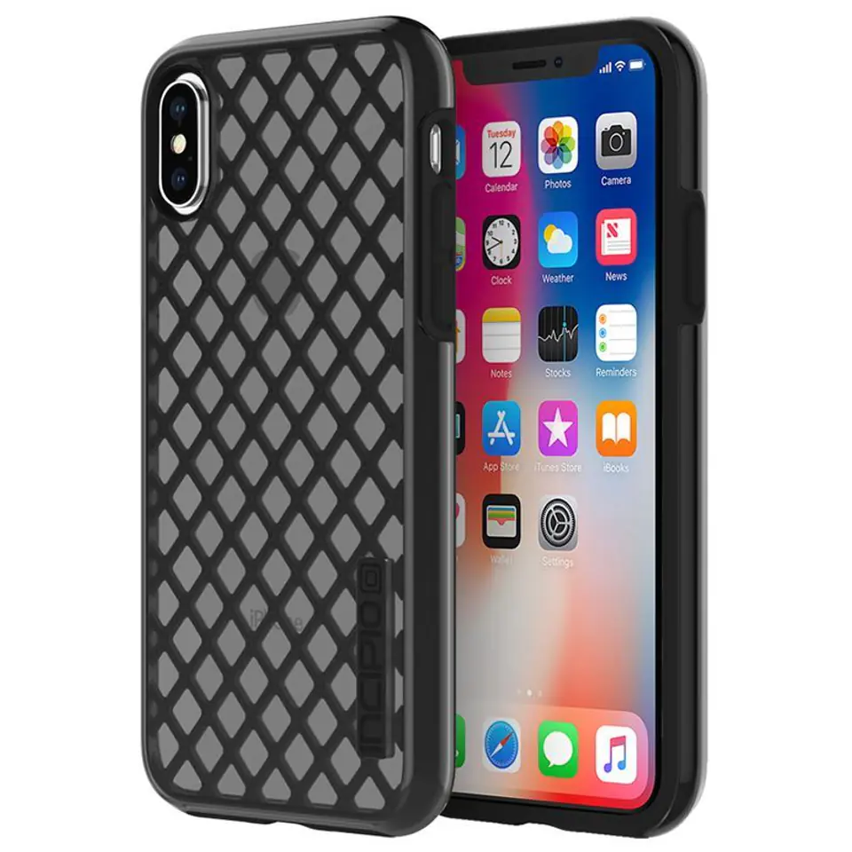 Incipio DualPro Sport - Etui iPhone Xs / X (ciemny przezroczysty) w sklepie Wasserman.eu