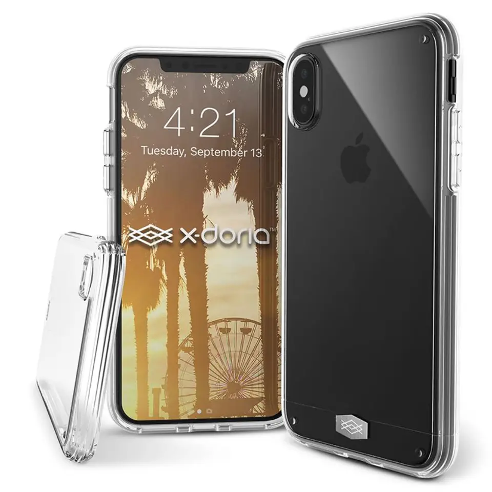 X-Doria ClearVue - Etui iPhone Xs Max (przezroczysty) w sklepie Wasserman.eu