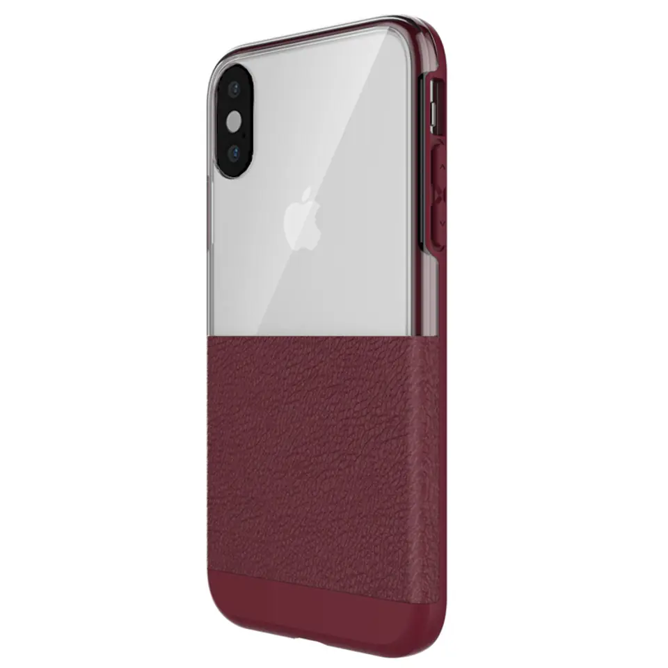 ⁨X-Doria Dash - Etui iPhone Xs Max (Burgundy)⁩ w sklepie Wasserman.eu