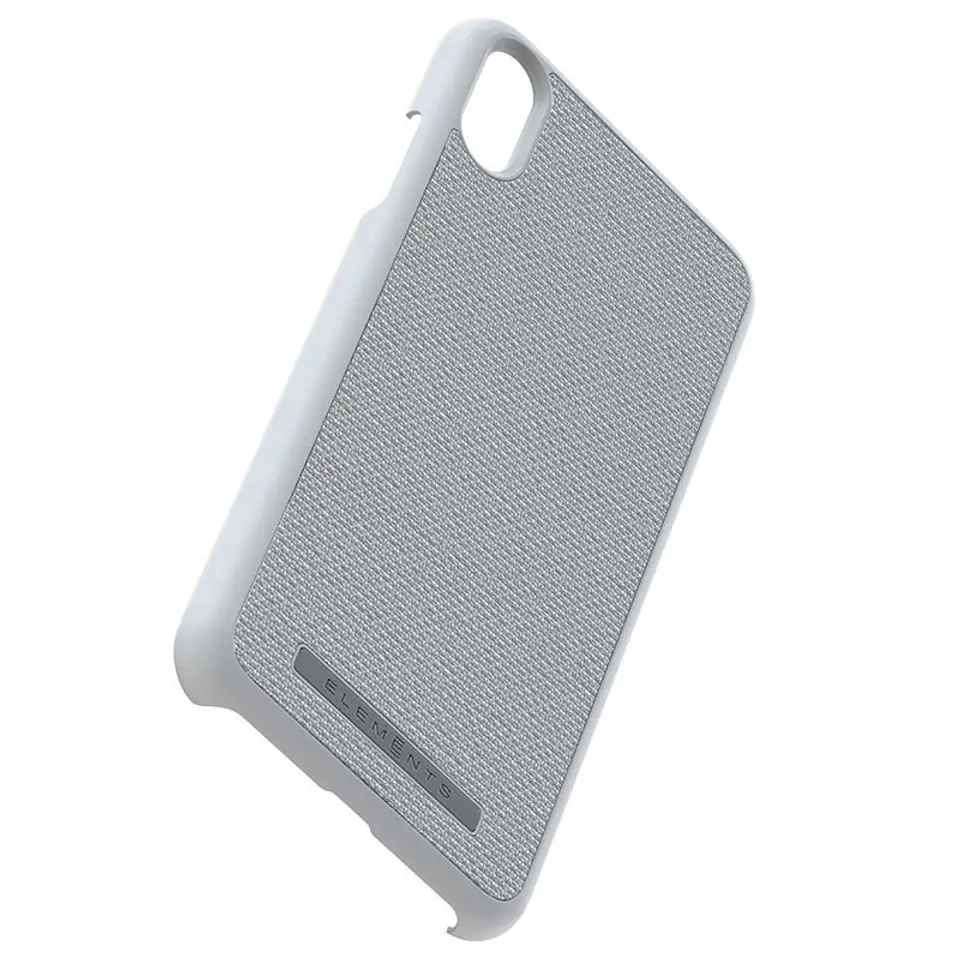 ⁨Nordic Elements Original Idun - Materiałowe etui iPhone Xs Max (Light Grey)⁩ w sklepie Wasserman.eu