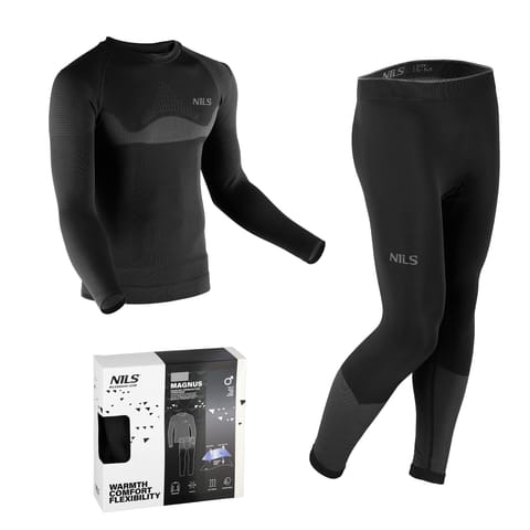 ⁨BTZ0464 MEN'S BASE LAYERS BLACK SET 2XL/3XL MAGNUS NILS⁩ at Wasserman.eu