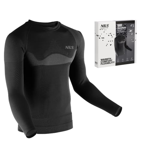 ⁨BTK0464 MEN'S BLACK THERMAL T-SHIRT 2XL/3XL MAGNUS NILS⁩ at Wasserman.eu