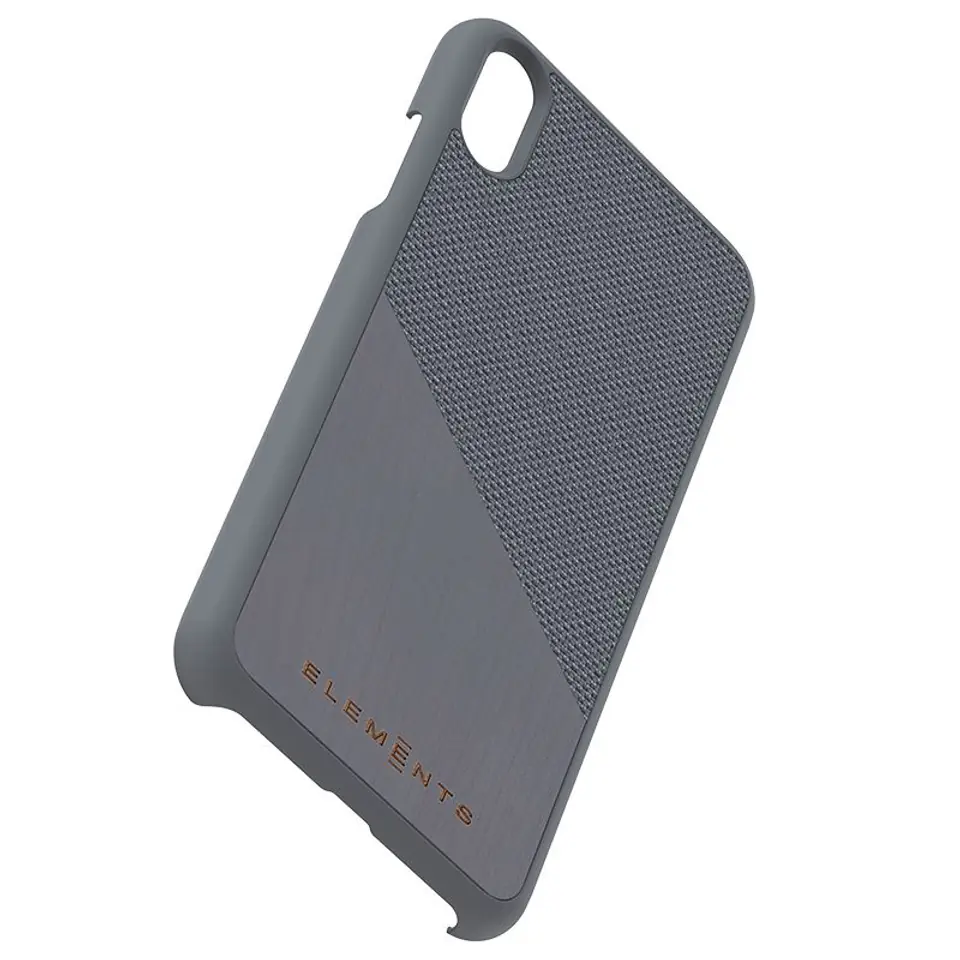 ⁨Nordic Elements Original Hel - Drewniane etui iPhone Xs Max (Mid Grey)⁩ w sklepie Wasserman.eu