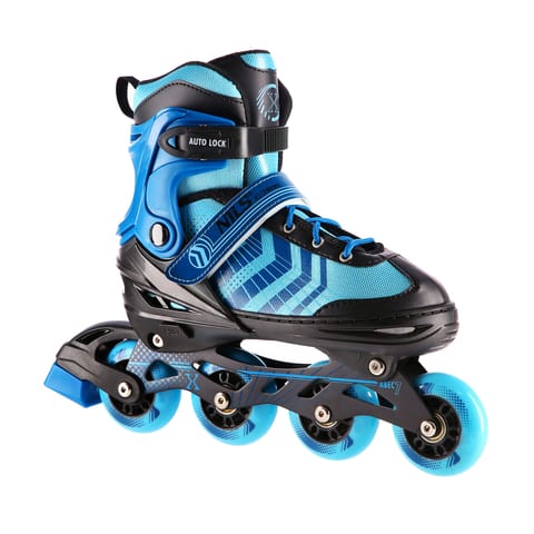 ⁨NH18192A 4in1 BLACK AND BLUE SIZE M. S(29-33) INLINE SKATES WITH DIM. TUL. ICE HOCKEY NILS EXTREME⁩ at Wasserman.eu