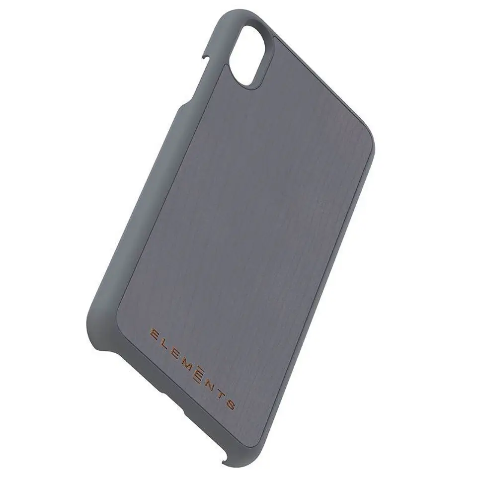 ⁨Nordic Elements Original Gefion - Drewniane etui iPhone Xs Max (Mid Grey)⁩ w sklepie Wasserman.eu