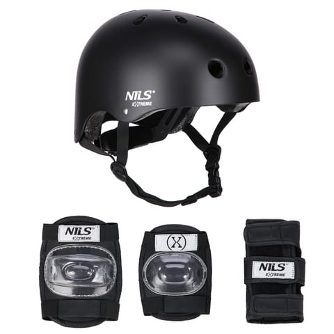 ⁨MR290+H230 KASK Z OCHRANIACZAMI ZESTAW CZARNY ROZM. S NILS EXTREME⁩ w sklepie Wasserman.eu