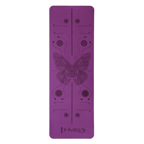 ⁨YM10 VIOLET HMS TPE YOGA MAT⁩ at Wasserman.eu