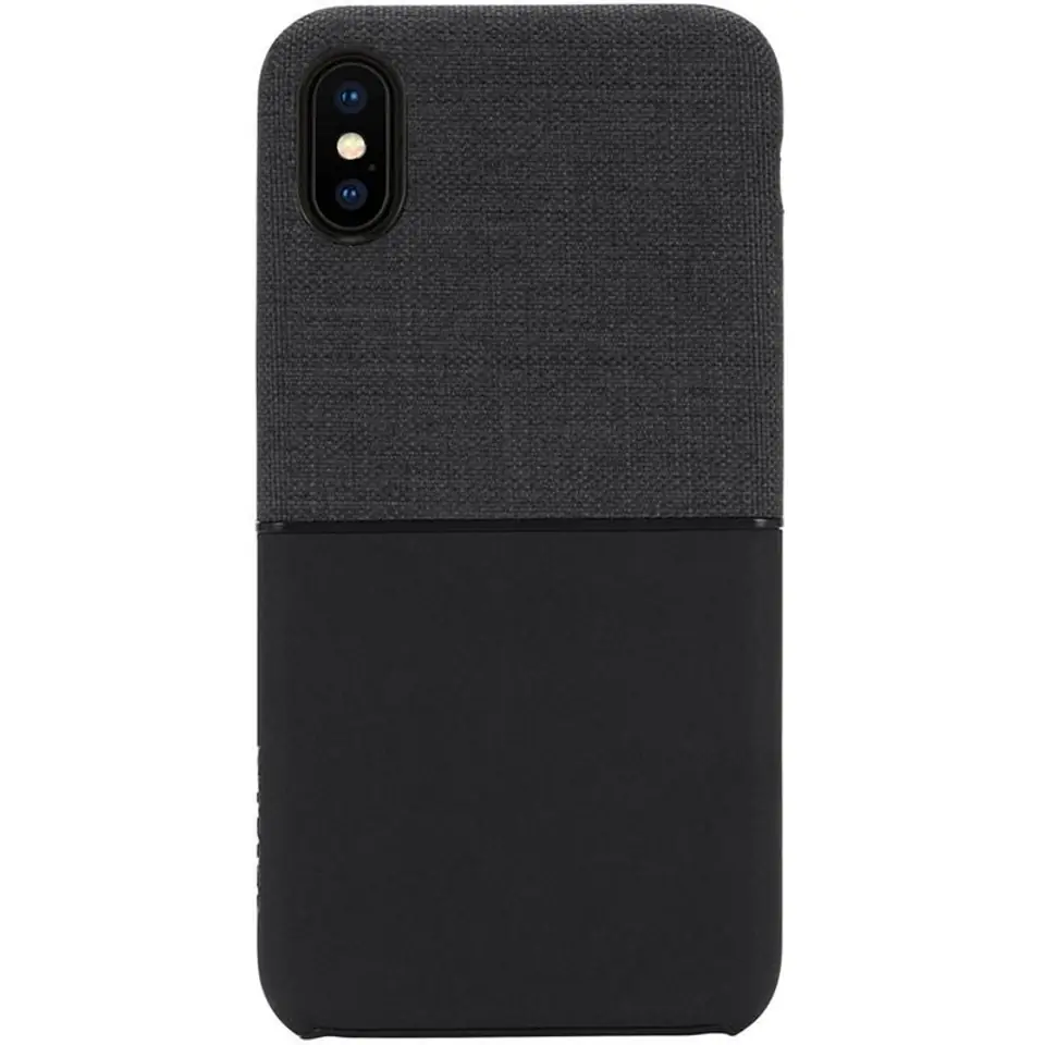 ⁨Incase Textured Snap - Etui iPhone Xs Max (Black)⁩ w sklepie Wasserman.eu