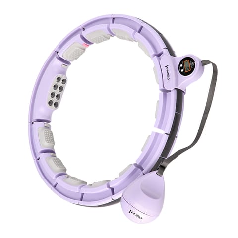 ⁨HHM13 HULA HOP VIOLET Z MAGNESAMI I OBCIĄŻNIKIEM + LICZNIK HMS⁩ w sklepie Wasserman.eu