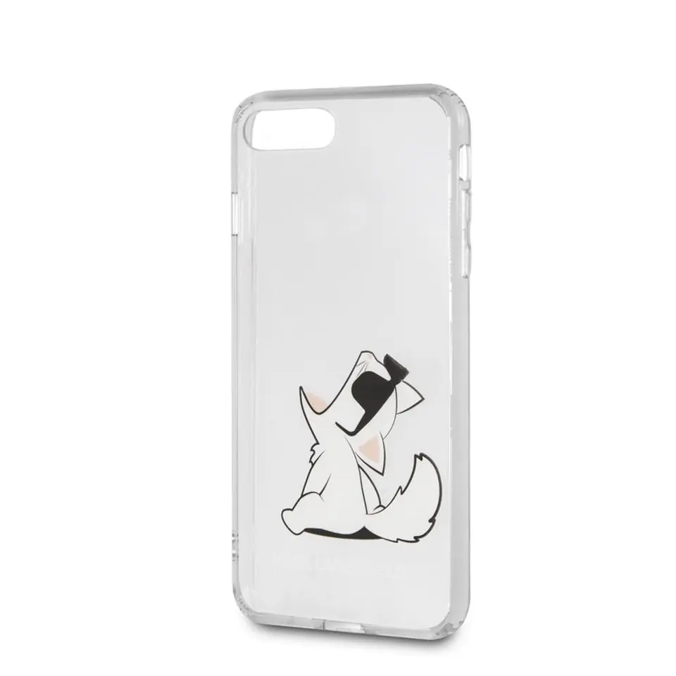 ⁨Karl Lagerfeld Choupette Fun Sunglasses - Etui iPhone SE 2020 / 8 / 7 (przezroczysty)⁩ w sklepie Wasserman.eu