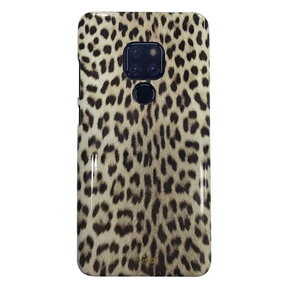 ⁨Puro Glam Leopard Cover HUAWEI MATE 20 black/black Limited Edition HWMATE20LEO3BLK⁩ at Wasserman.eu