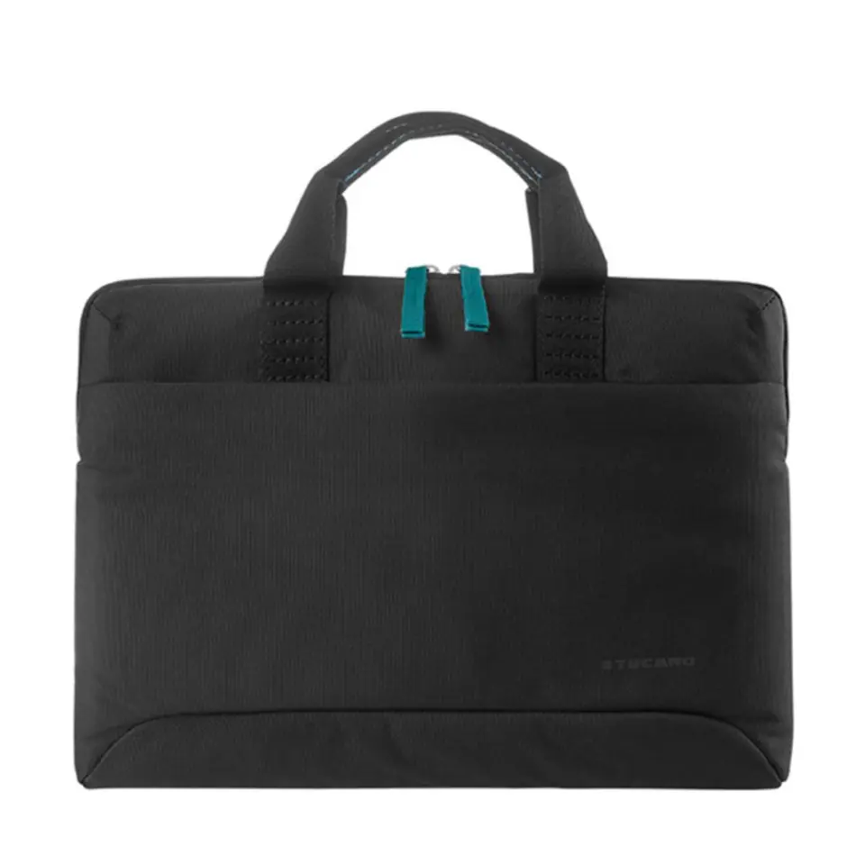 ⁨Tucano Smilza Super Slim Bag - Torba MacBook Air 15” / Air / Pro 13" / Notebook 13” / 14” (czarny)⁩ w sklepie Wasserman.eu