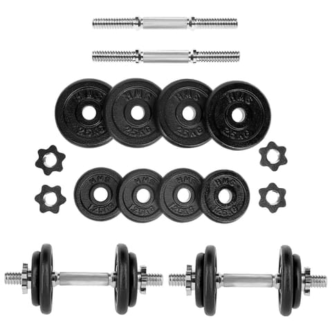 ⁨ST20 BLACK 2 x 10 KG SZTANGIELKI W WALIZCE HMS⁩ w sklepie Wasserman.eu