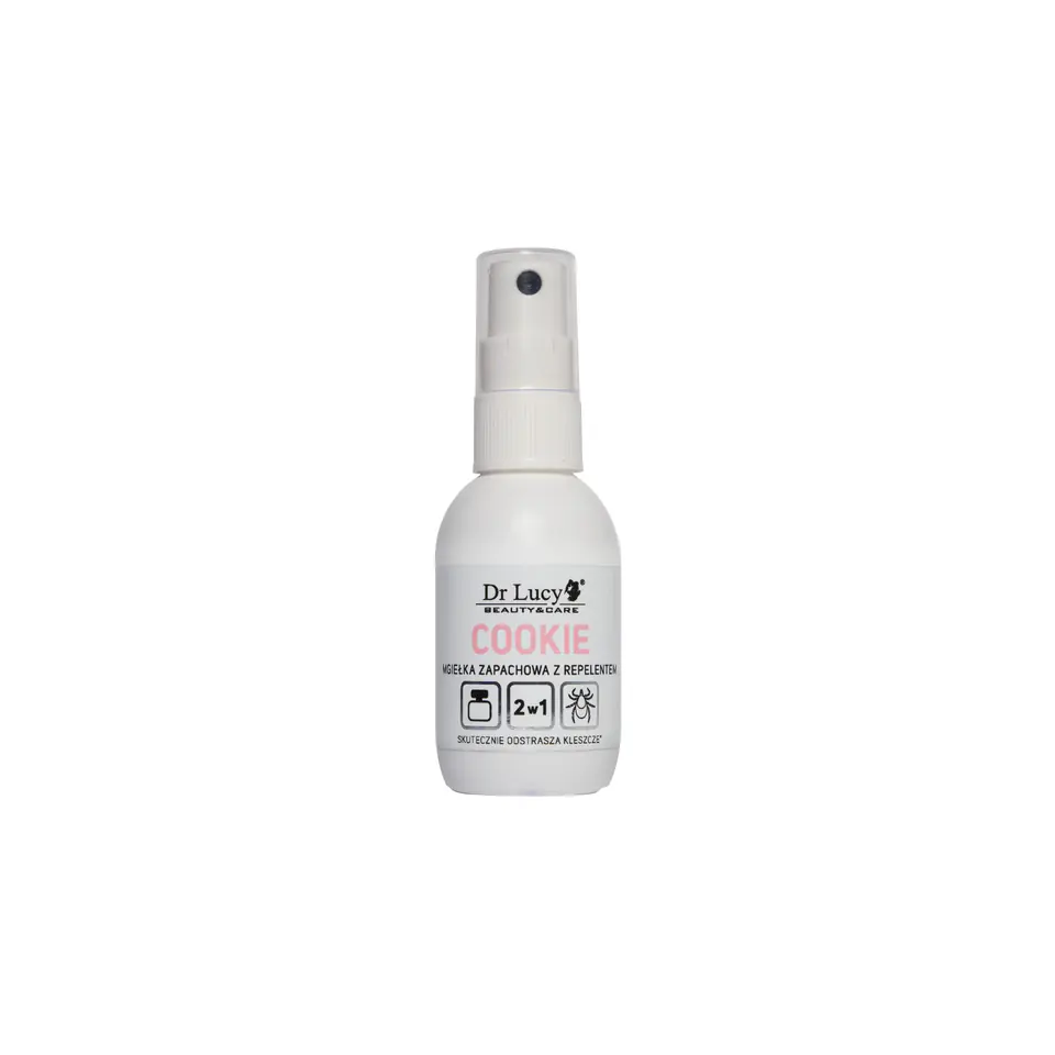 ⁨DR LUCY Mgiełka zapachowa z repelentem [COOKIE] 50ml⁩ w sklepie Wasserman.eu