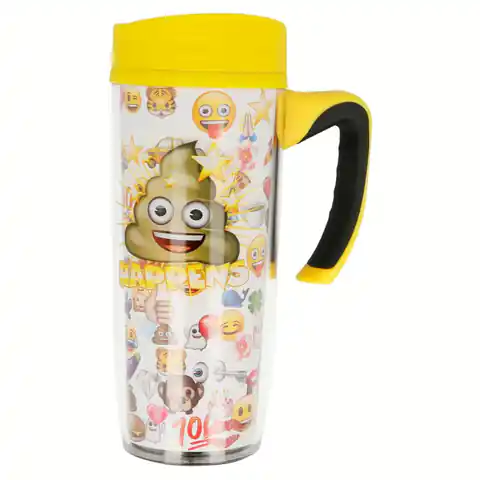 ⁨Emoji - Travel mug 533 ml⁩ at Wasserman.eu