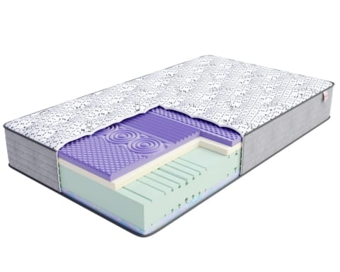 ⁨Materac piankowy BRILLANTE - 180 x 200 - H4 twardy / H3 średnio twardy - 26 cm⁩ w sklepie Wasserman.eu