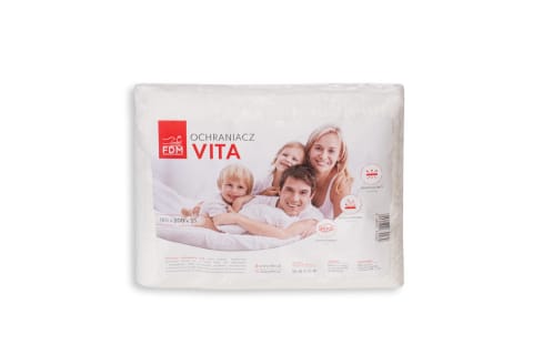 ⁨Ochraniacz wodoodporny VITA 4kids wysokość 15 cm Rozmiar: 80 x 190⁩ w sklepie Wasserman.eu