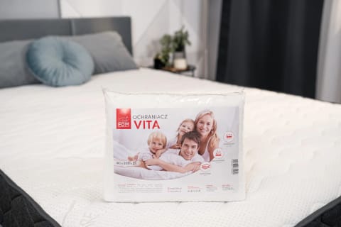 ⁨Ochraniacz wodoodporny VITA wysokość 25 cm Rozmiar: 200 x 220⁩ w sklepie Wasserman.eu