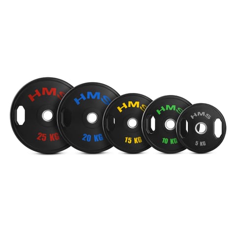 ⁨TOG25 2 x 25 KG TALERZ OLIMPIJSKI OGUMOWANY 2 x 25 KG HMS⁩ w sklepie Wasserman.eu