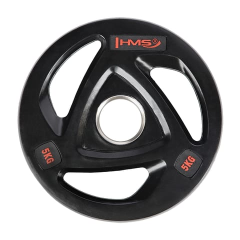 ⁨TOX05 BLACK OLYMPIC PLATE RUBBERIZED 5 KG HMS⁩ at Wasserman.eu