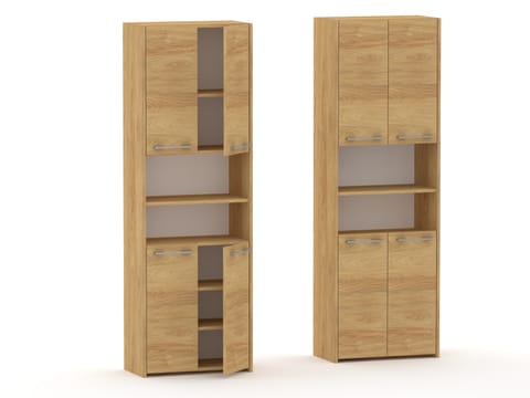 ⁨Słupek łazienkowy LUNA 4D Hikora Naturalna 56 lub 76 cm⁩ w sklepie Wasserman.eu