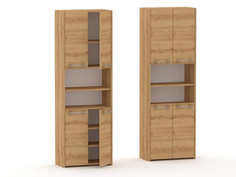 ⁨Słupek łazienkowy LUNA 4D Dab artisan 56  / 76 cm.⁩ w sklepie Wasserman.eu