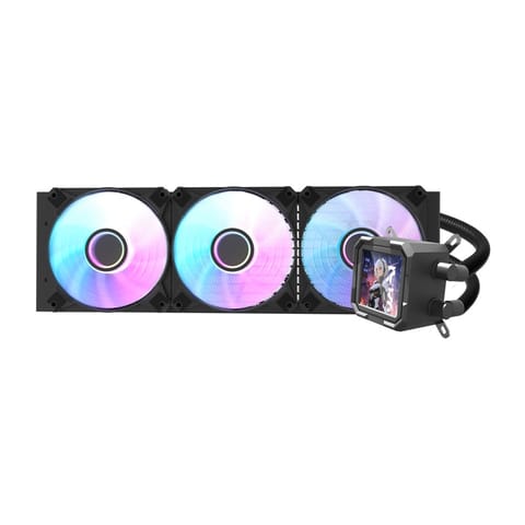 ⁨Chłodzenie wodne do procesora Darkflash DV360S (czarny)⁩ w sklepie Wasserman.eu