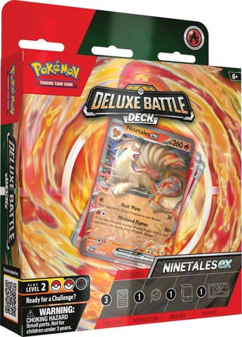 ⁨Karty Deluxe Battle Deck Ninetales ex⁩ w sklepie Wasserman.eu