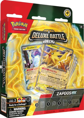 ⁨Karty Deluxe Battle Deck Zapdos ex⁩ w sklepie Wasserman.eu