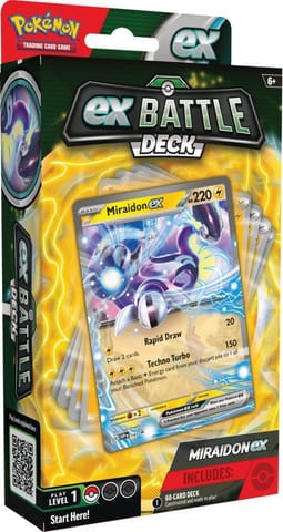 ⁨Karty Battle Deck Miraidon ex⁩ w sklepie Wasserman.eu