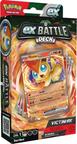 ⁨Karty Battle Deck Victini ex⁩ w sklepie Wasserman.eu