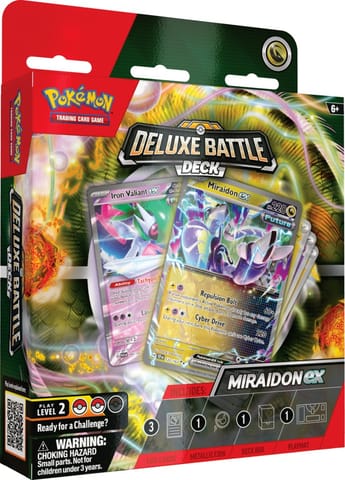 ⁨Karty Deluxe Battle Deck Miraidon ex⁩ w sklepie Wasserman.eu