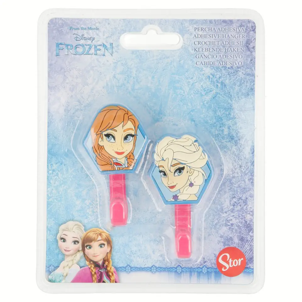 ⁨Frozen - Hangers / hooks 3D (2 pcs)⁩ at Wasserman.eu