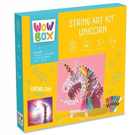 ⁨Zestaw kreatywny String Art Jednorożec⁩ w sklepie Wasserman.eu