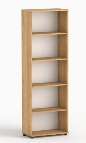 Regał 80 cm do biura, pokoju. G 80 Hikora naturalna w sklepie Wasserman.eu