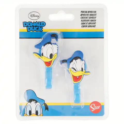 ⁨Donald Duck - Wieszaki / haczyki 3D (2 szt)⁩ w sklepie Wasserman.eu