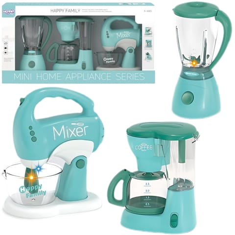 ⁨WOOPIE Zestaw AGD dla Dzieci 3w1 Mikser Blender Robot Kuchenny⁩ w sklepie Wasserman.eu