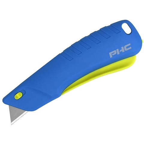 ⁨Nóż bezpieczny PHC Rebel niebieski⁩ w sklepie Wasserman.eu