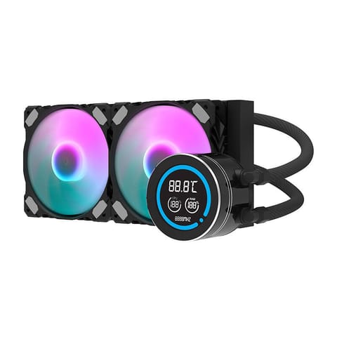 ⁨Chłodzenie wodne do procesora Darkflash DN-D240 (czarny)⁩ w sklepie Wasserman.eu