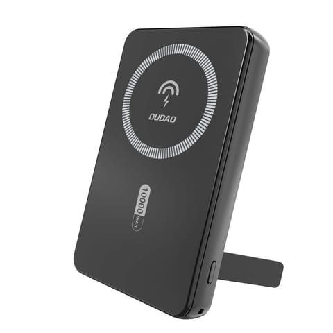 Powerbank K14S+ 10000mAh z podstawką 20W USB-A / USB-C / MagSafe - czarny w sklepie Wasserman.eu