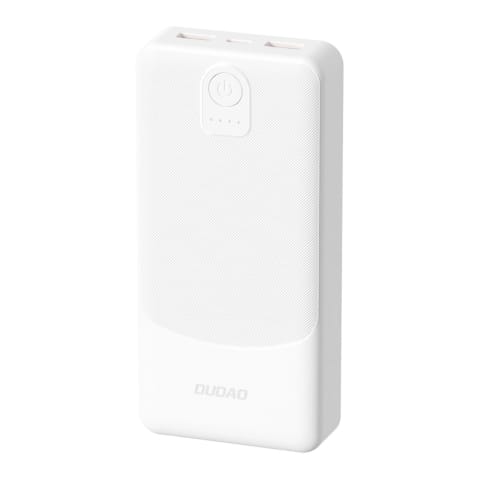 ⁨Powerbank K10Pro 20000mAh 2.4A USB-A - biały⁩ w sklepie Wasserman.eu