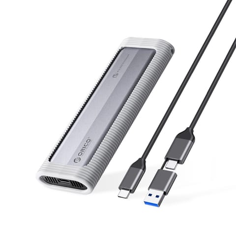 Kieszeń obudowa na dysk AXM2-G2 M.2 NVME USB-C 10Gb/s - szara w sklepie Wasserman.eu