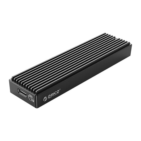 ⁨Kieszeń obudowa na dysk M2PV-C3 M.2 NVME USB-C 10Gb/s - czarna⁩ w sklepie Wasserman.eu