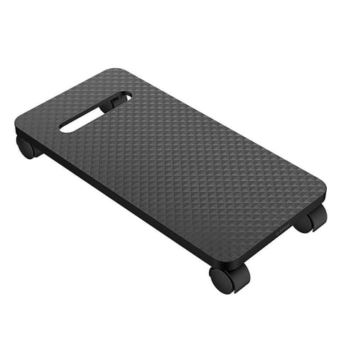 ⁨Podstawka CPB1 półka na komputer z kółkami - czarna⁩ w sklepie Wasserman.eu