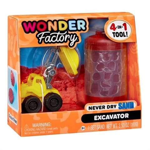 ⁨Plastic mass Factory Never Dry Sand Trucks, Excavator⁩ at Wasserman.eu